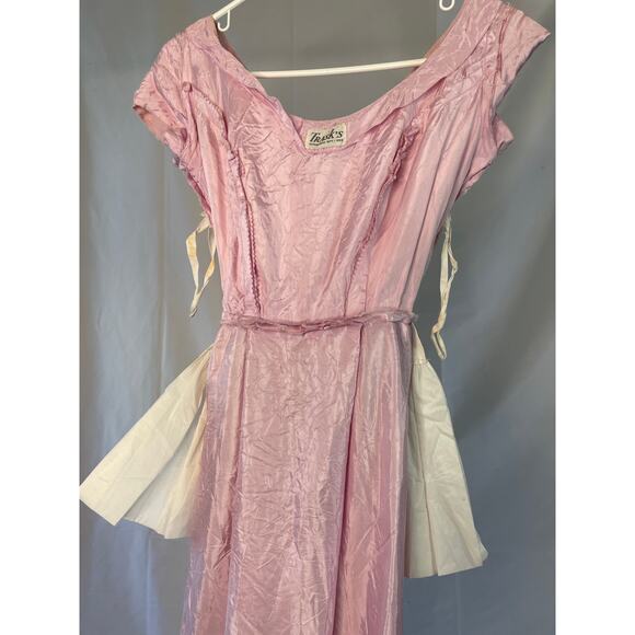 1950s Lavender Party Dress – Miss Betsy for Trask’s of Erie – Junior Size 5 - Picture 10 of 16